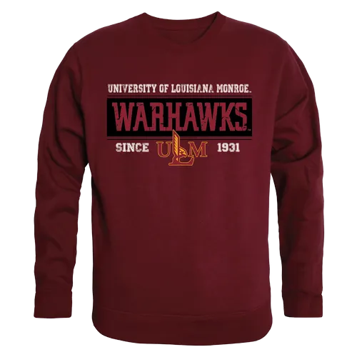 W Republic Established Crewneck Sweatshirt Louisiana-Monroe Warhawks 544-331