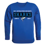 W Republic Established Crewneck Sweatshirt Nova Southeastern Sharks 544-358