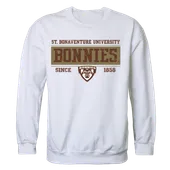 W Republic Established Crewneck Sweatshirt Saint Bonaventure University Bonnies 544-386