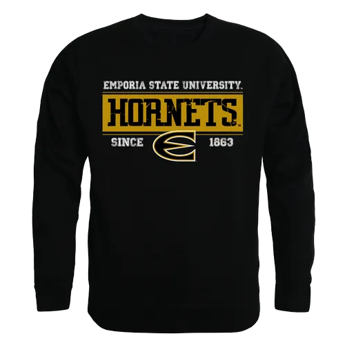 W Republic Established Crewneck Sweatshirt Emporia State University Hornets 544-423