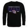 W Republic Established Crewneck Sweatshirt University Of Evansville Purple Aces 544-424