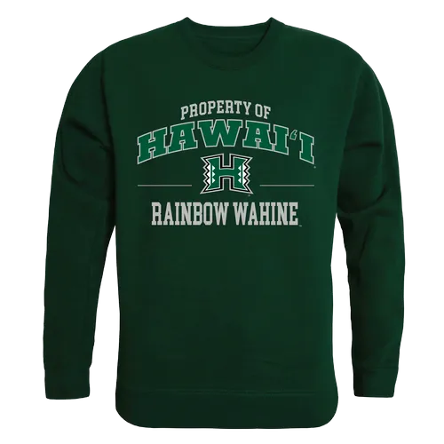 W Republic Property Of Crewneck Sweatshirt Hawaii Warriors 545-122