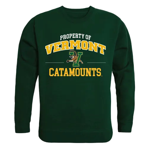 W Republic Property Of Crewneck Sweatshirt Vermont Catamounts 545-155