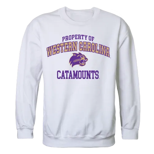 W Republic Property Of Crewneck Sweatshirt Western Carolina Catamounts 545-156