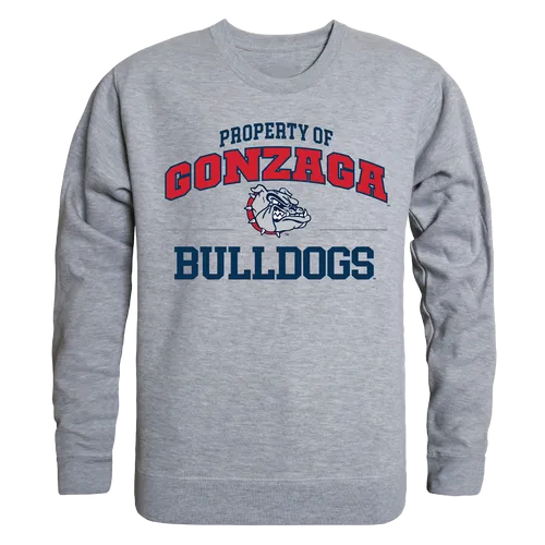 W Republic Property Of Crewneck Sweatshirt Gonzaga Bulldogs 545-187