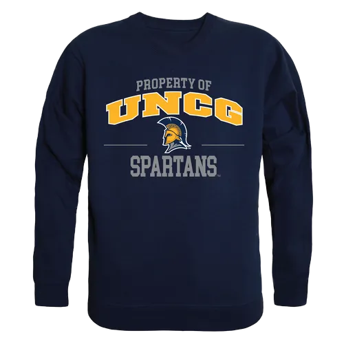 W Republic Property Of Crewneck Sweatshirt North Carolina Greensboro Spartans 545-245