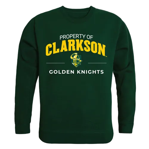 W Republic Property Of Crewneck Sweatshirt Clarkson Golden Knights 545-281