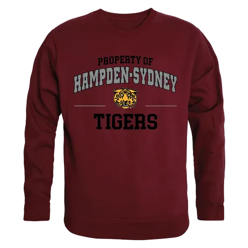 W Republic Property Of Crewneck Sweatshirt Hampden Sydney Tigers 545-309