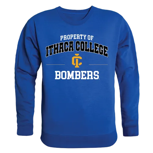 W Republic Property Of Crewneck Sweatshirt Ithaca College Bombers 545-316