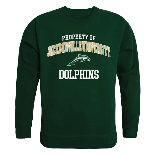 W Republic Property Of Crewneck Sweatshirt Jacksonville University Dolphins 545-318