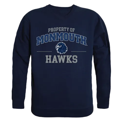 W Republic Property Of Crewneck Sweatshirt Monmouth University 545-345