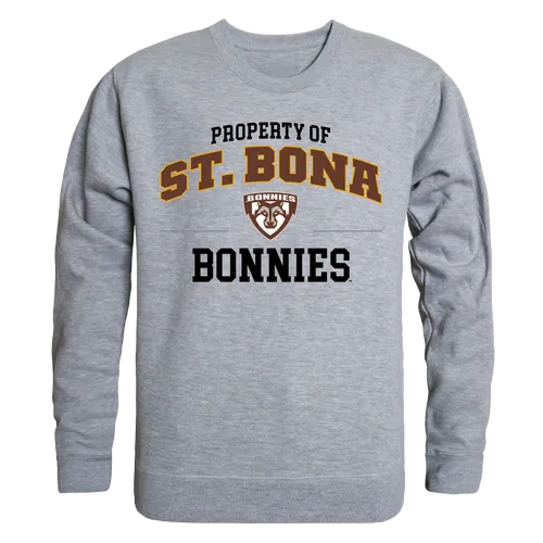 W Republic Property Of Crewneck Sweatshirt Saint Bonaventure University Bonnies 545-386