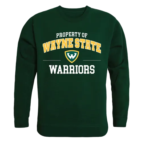 W Republic Property Of Crewneck Sweatshirt Wayne State Warriors 545-400