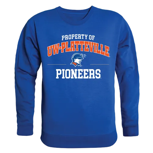 W Republic Property Of Crewneck Sweatshirt Wisconsin Platteville Pioneers 545-410