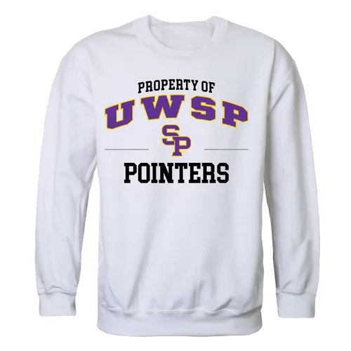 W Republic Property Of Crewneck Sweatshirt Wisconsin Stevens Point Pointers 545-412