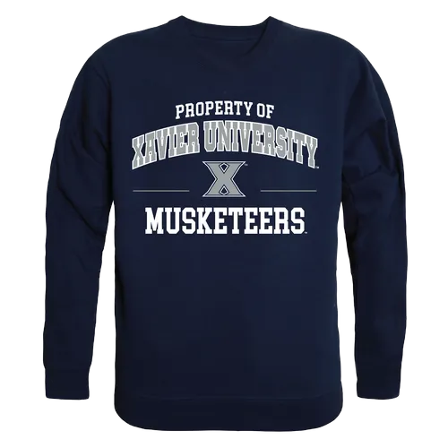 W Republic Property Of Crewneck Sweatshirt Xavier Musketeers 545-417