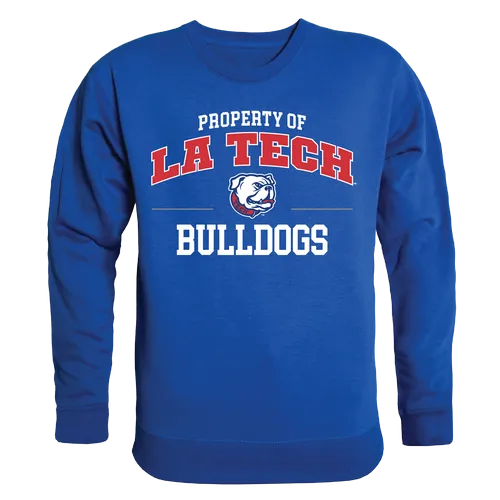 W Republic Property Of Crewneck Sweatshirt Louisiana Tech Bulldogs 545-419