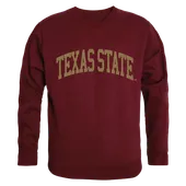 W Republic Arch Crewneck Sweatshirt Texas State Bobcats 546-181