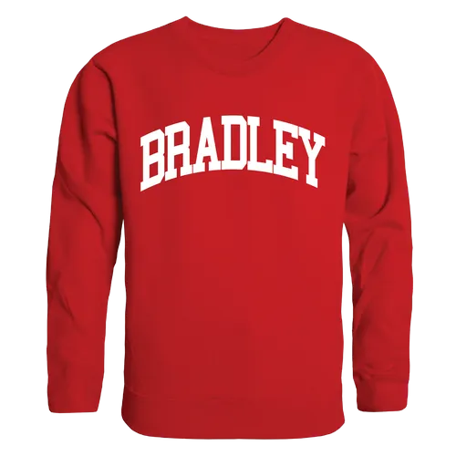 W Republic Arch Crewneck Sweatshirt Bradley Braves 546-270