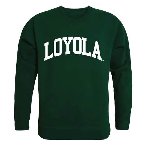 W Republic Arch Crewneck Sweatshirt Loyola Maryland Greyhounds 546-332