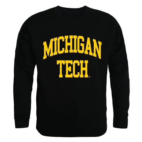 W Republic Arch Crewneck Sweatshirt Michigan Tech 546-341