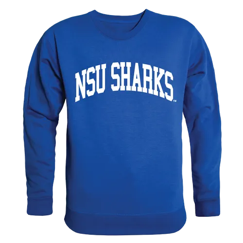W Republic Arch Crewneck Sweatshirt Nova Southeastern Sharks 546-358