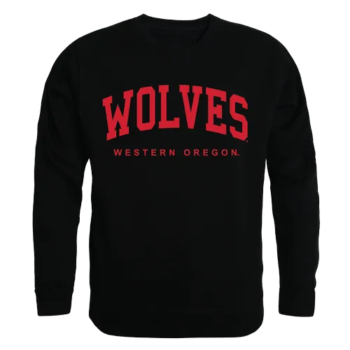 W Republic Arch Crewneck Sweatshirt Western Oregon Wolves 546-406