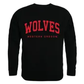 W Republic Arch Crewneck Sweatshirt Western Oregon Wolves 546-406