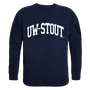 W Republic Arch Crewneck Sweatshirt Wisconsin Stout Blue Devils 546-413