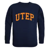 W Republic Arch Crewneck Sweatshirt Utep Miners 546-434