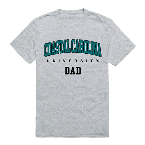 W Republic College Dad Tee Shirt Coastal Carolina Chanticleers 548-116