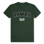 W Republic College Dad Tee Shirt Hawaii Warriors 548-122