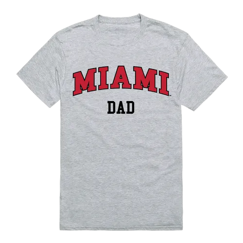 W Republic College Dad Tee Shirt Miami Of Ohio Redhawks 548-131
