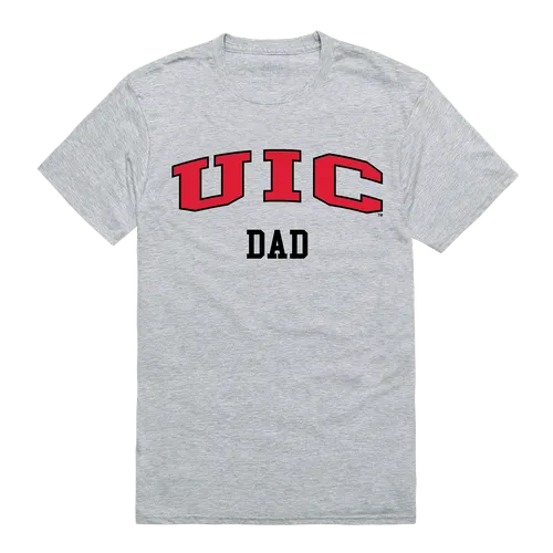 W Republic College Dad Tee Shirt Illinois-Chicago Flames 548-180