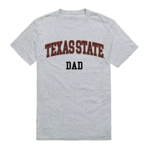 W Republic College Dad Tee Shirt Texas State Bobcats 548-181