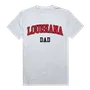 W Republic College Dad Tee Shirt Louisiana Lafayette Ragin Cajuns 548-189