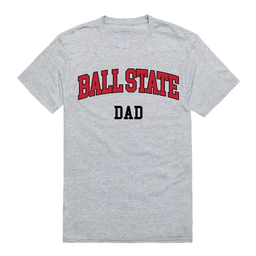 W Republic College Dad Tee Shirt Ball State Cardinals 548-264