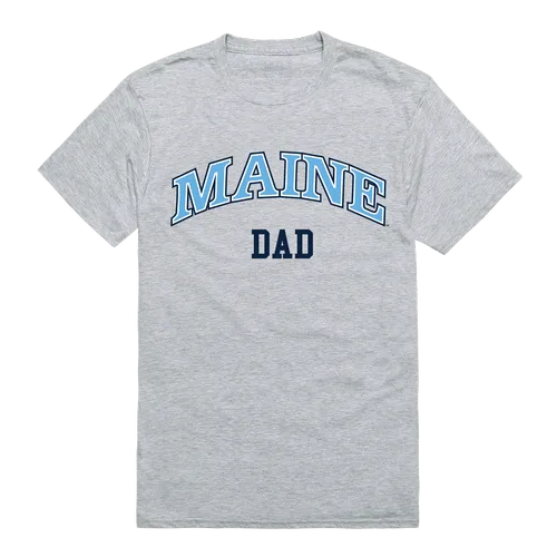 W Republic College Dad Tee Shirt Maine Black Bears 548-334