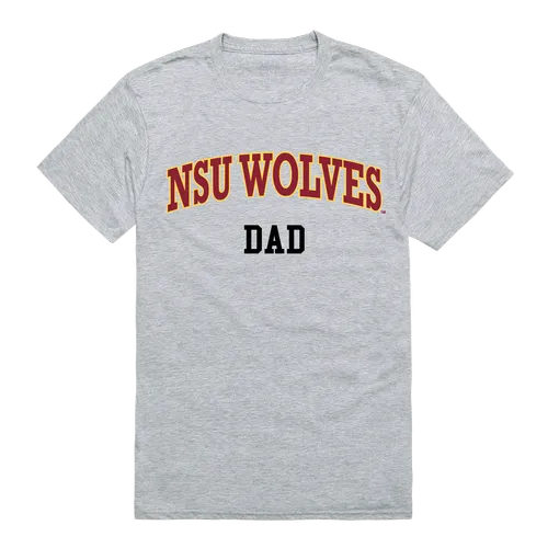 W Republic College Dad Tee Shirt Northern State University Wolves 548-355