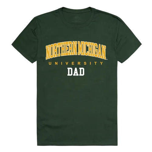 W Republic College Dad Tee Shirt Northern Michigan Wildcats 548-357