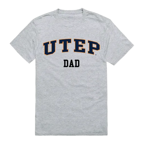 W Republic College Dad Tee Shirt Utep Miners 548-434
