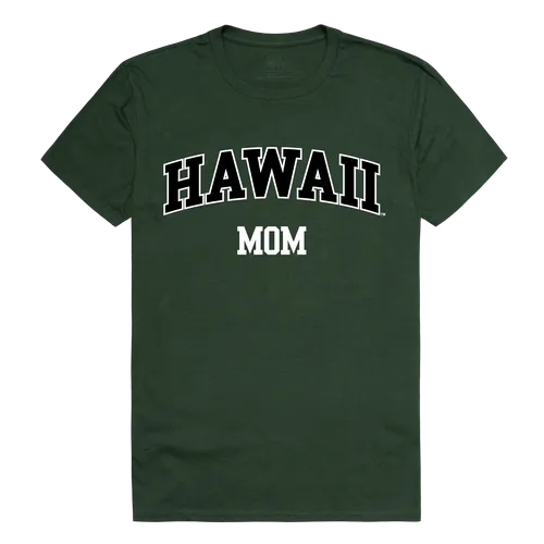 W Republic College Mom Tee Shirt Hawaii Warriors 549-122