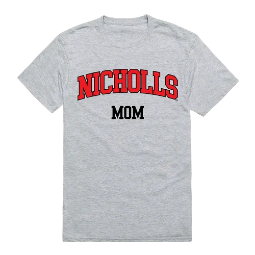 W Republic College Mom Tee Shirt Nicholls State Colonels 549-138