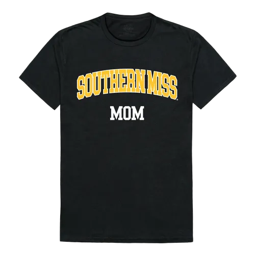 W Republic College Mom Tee Shirt Southern Mississippi Golden Eagles 549-151
