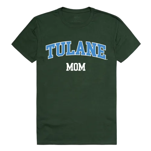 W Republic College Mom Tee Shirt Tulane Green Wave 549-198