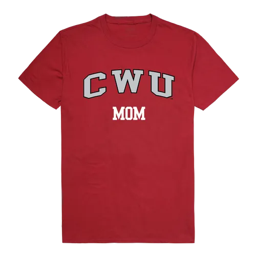 W Republic College Mom Tee Shirt Central Washington Wildcats 549-213