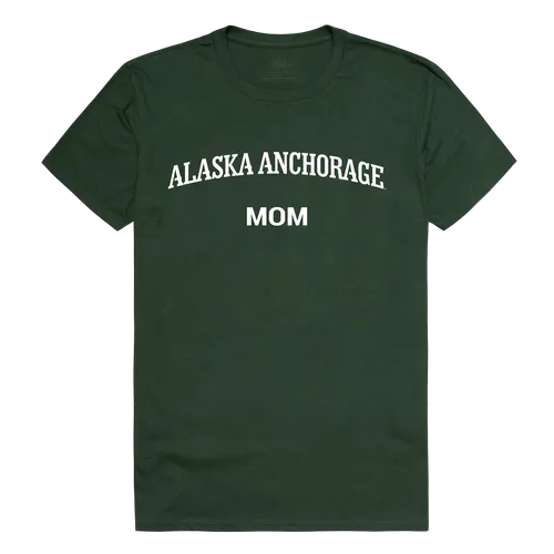 W Republic College Mom Tee Shirt University Of Alaska Anchorage Seawolves 549-259