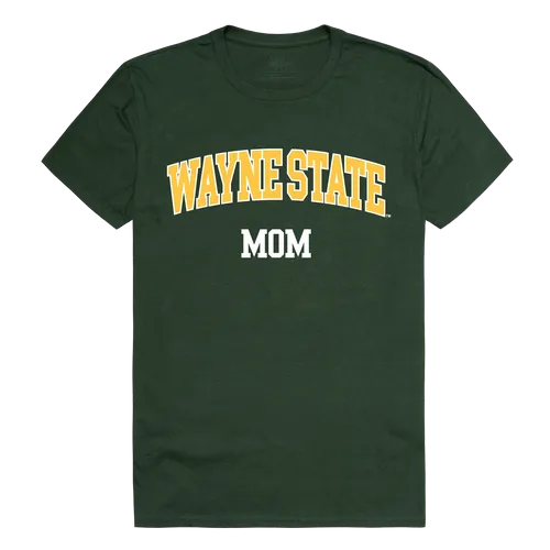 W Republic College Mom Tee Shirt Wayne State Warriors 549-400