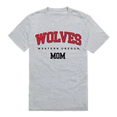 W Republic College Mom Tee Shirt Western Oregon Wolves 549-406