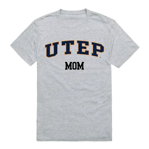 W Republic College Mom Tee Shirt Utep Miners 549-434